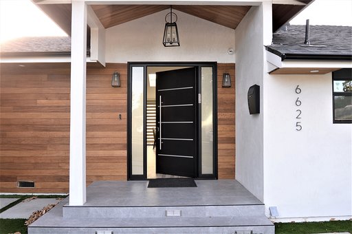 Modern Aluminum Entry Door (MOD 6) | Custom Contemporary Entry Door - Image 3