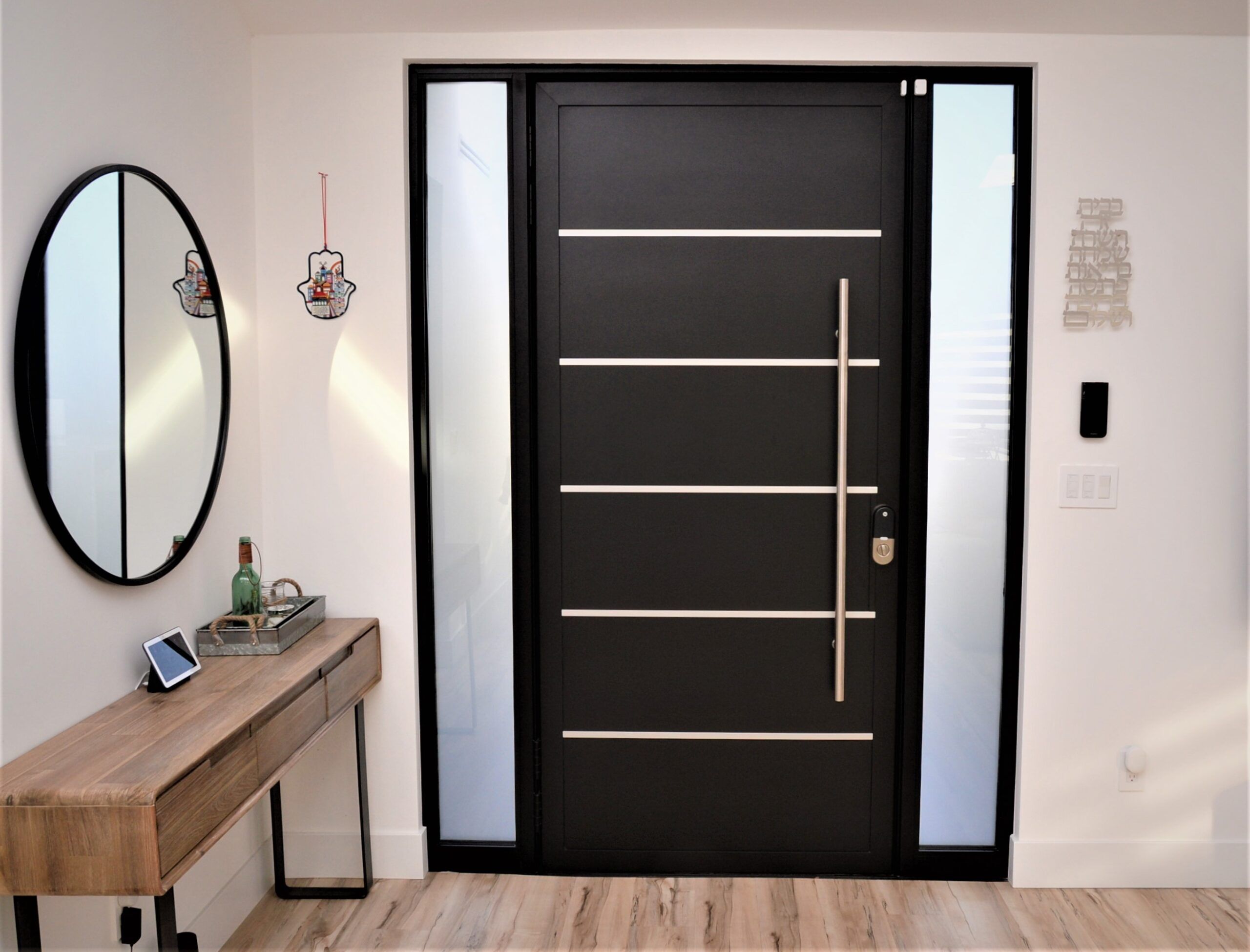Modern Aluminum Entry Door (MOD 6) | Custom Contemporary Entry Door - Image 6