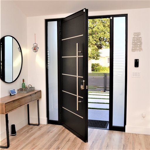 Modern Aluminum Entry Door (MOD 6) | Custom Contemporary Entry Door - Image 7