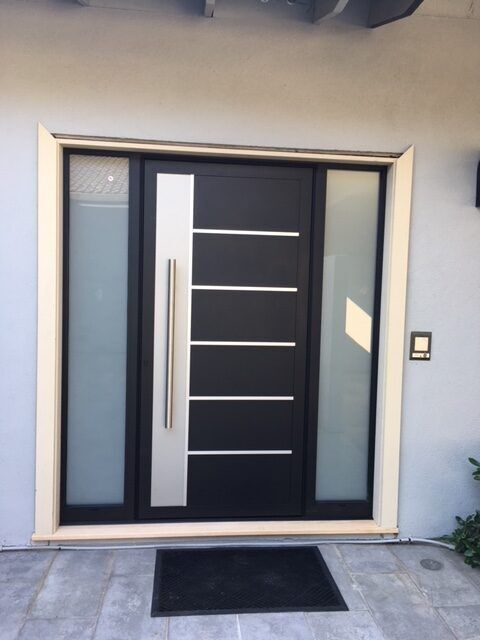 Modern Aluminum Entry Door (MOD 6) | Custom Contemporary Entry Door - Image 5