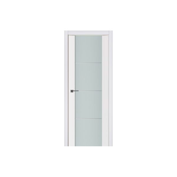 White Laminated Modern Interior Door