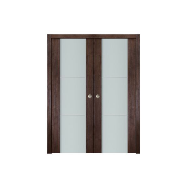 Nova Italia Vetro 3H Prestige Brown Laminate Interior Door - Image 7